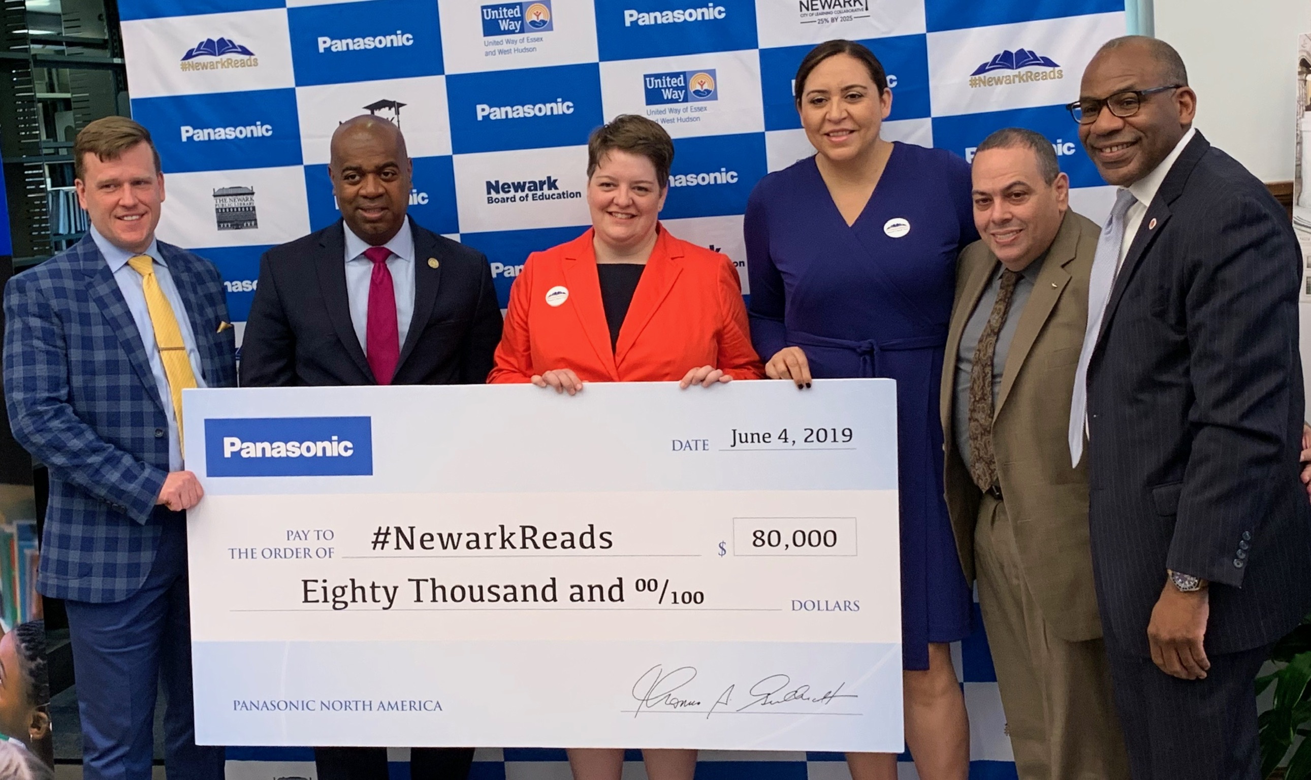 NCLC Partners with City and Other Anchors on #NewarkReads Literacy Coalition