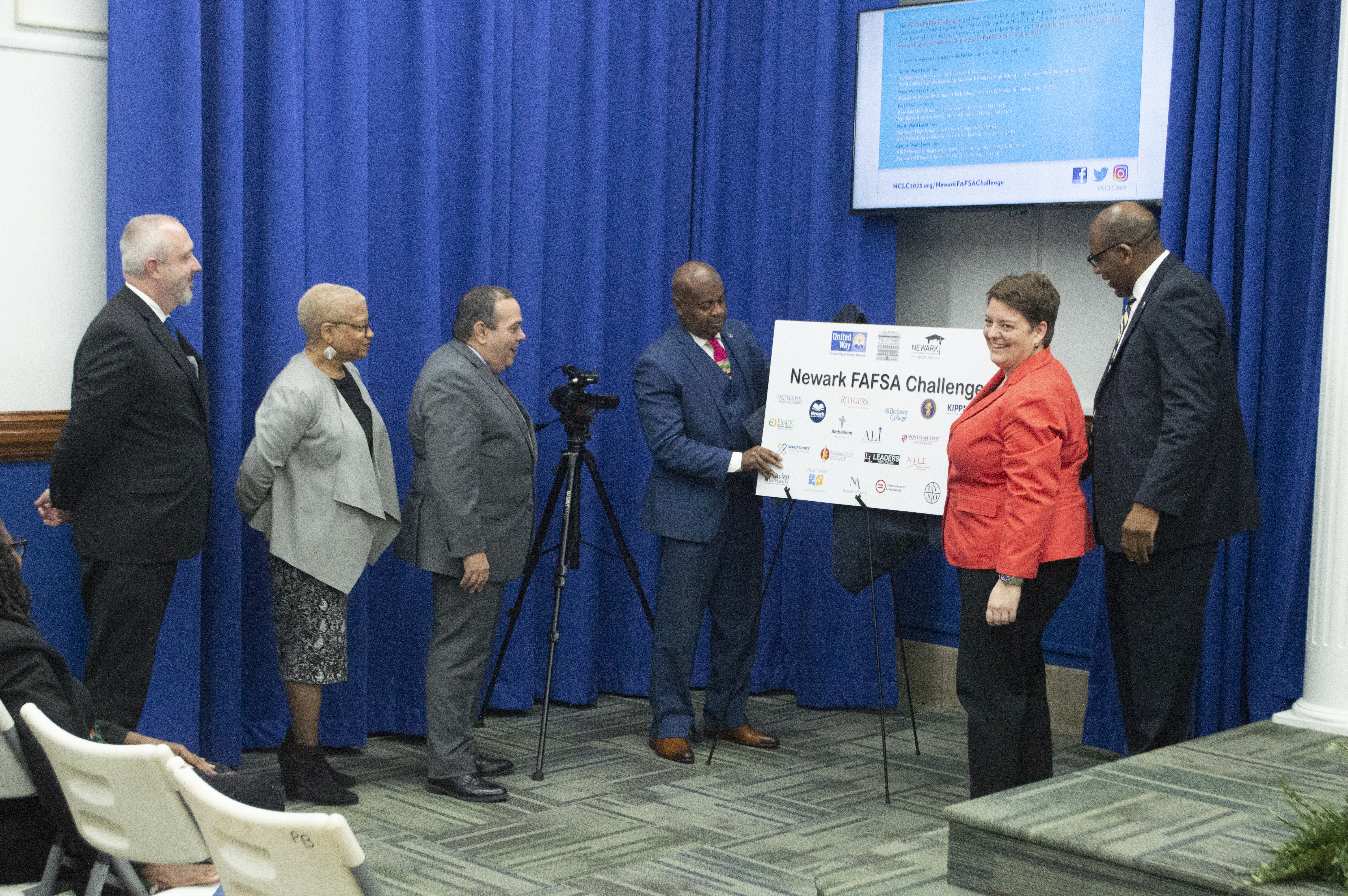 Mayor Baraka, Newark City of Learning Collaborative, United Way of Greater Newark, and Newark Public Library Work to Boost Rates of FAFSA Completion