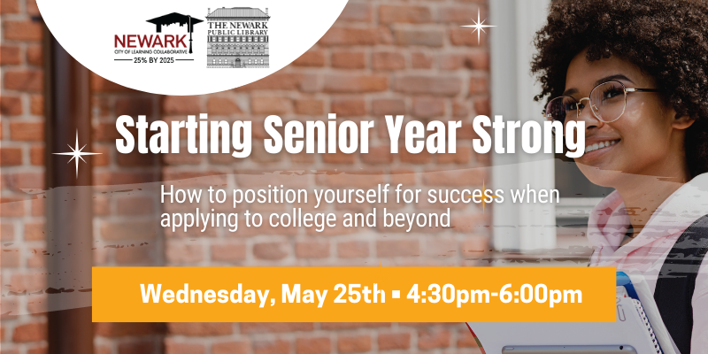 [Event] Starting Senior Year Strong: How to position yourself for success when applying to college and beyond