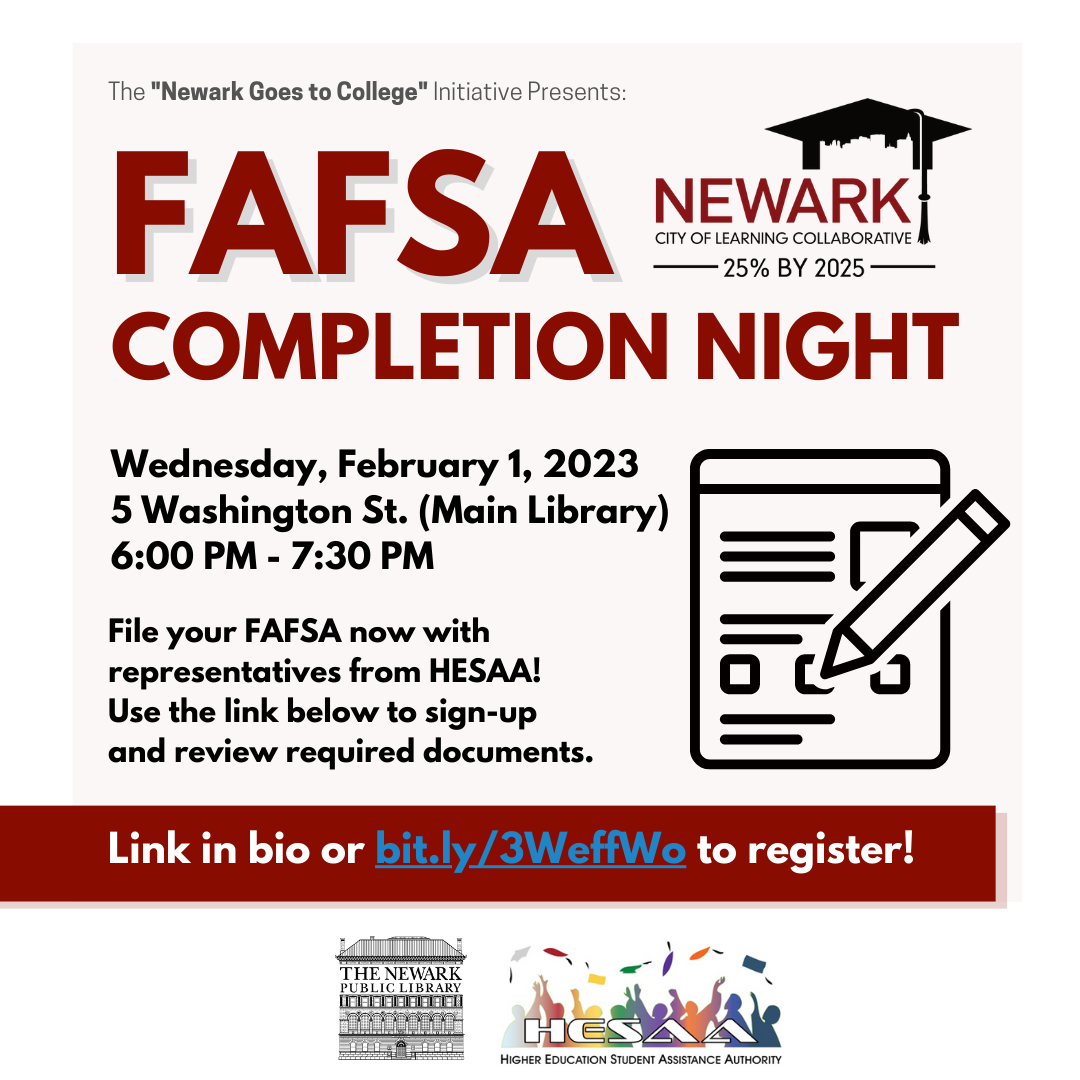 [Past Event] FAFSA Completion Night (2/1/2023)