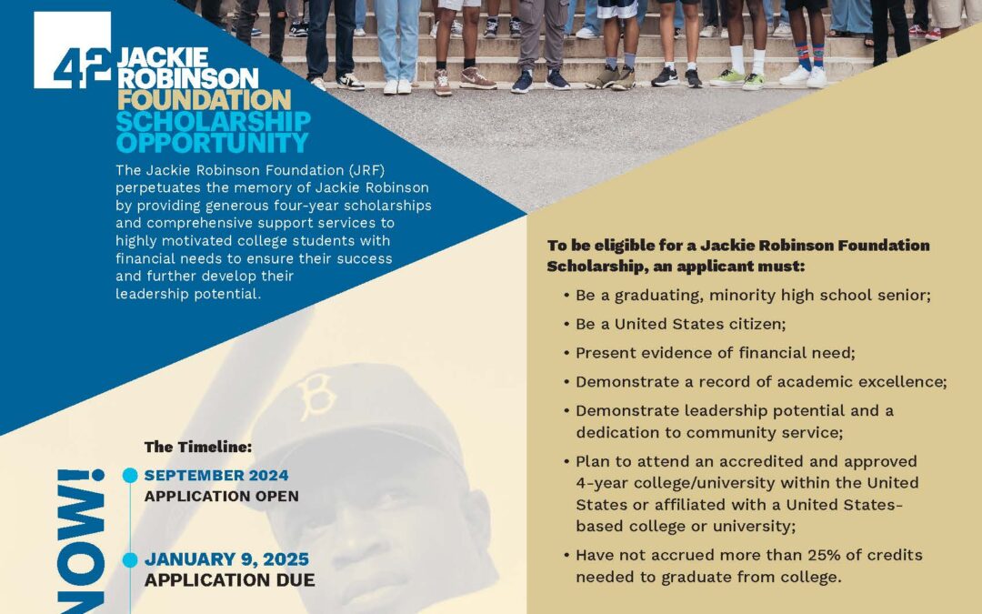 Jackie Robinson Foundation Scholarship