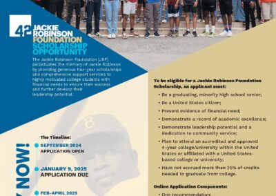 Jackie Robinson Foundation Scholarship